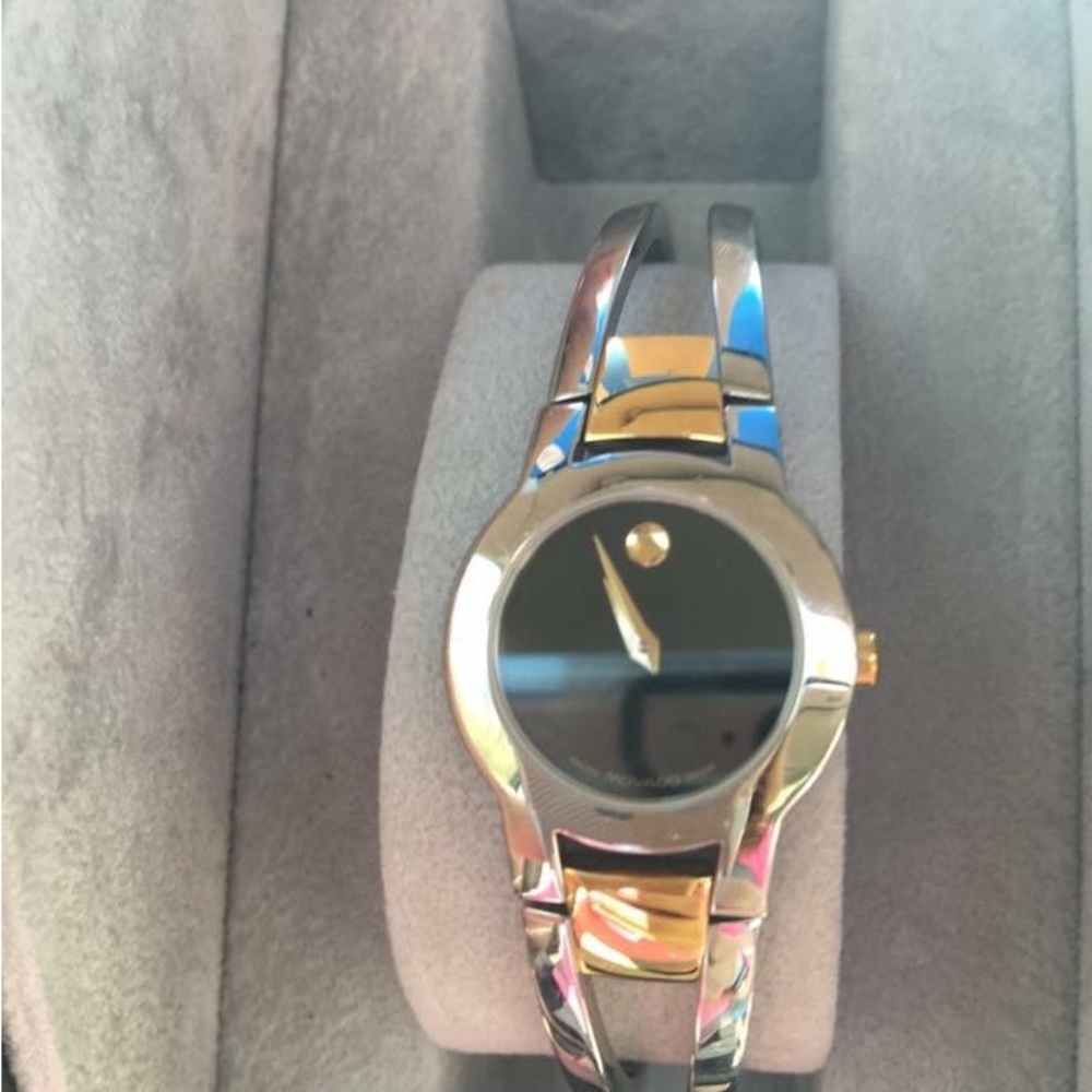 Genuine  Movado watch.  I have original box and proof of purchase